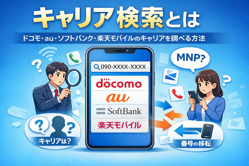 キャリア検索とは